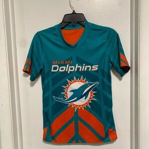Miami Dolphins Kids Jersey - Teal and Orange